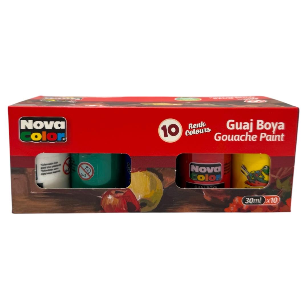 NOVA COLOR GUAJ BOYA 10 RENK